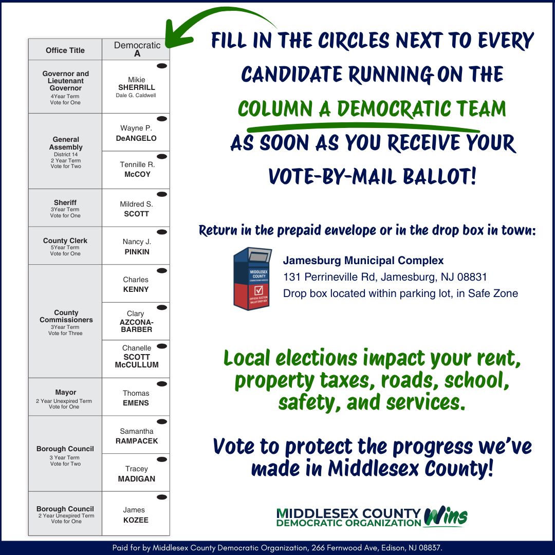 2025 Vote By Mail – Jamesburg
