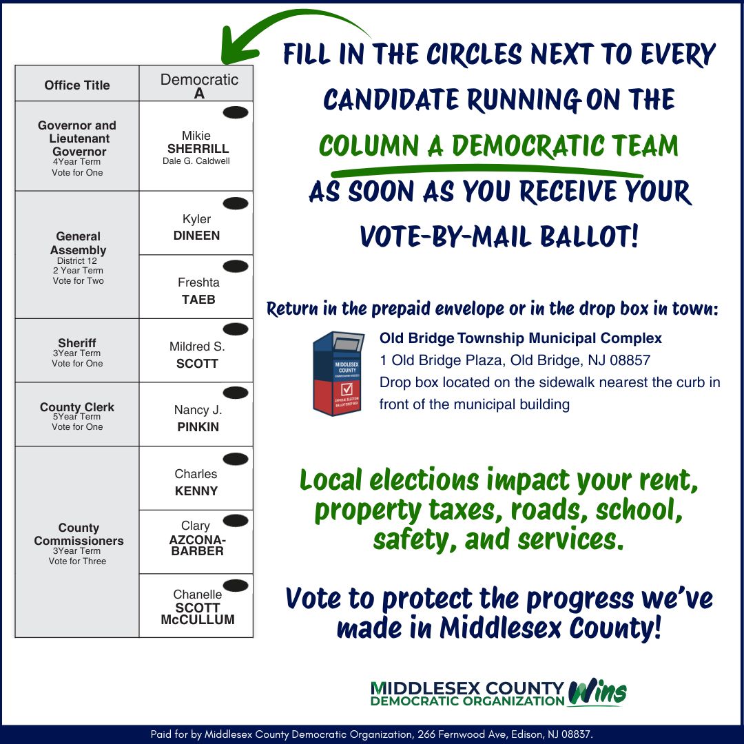 2025 Vote By Mail – Old Bridge W5