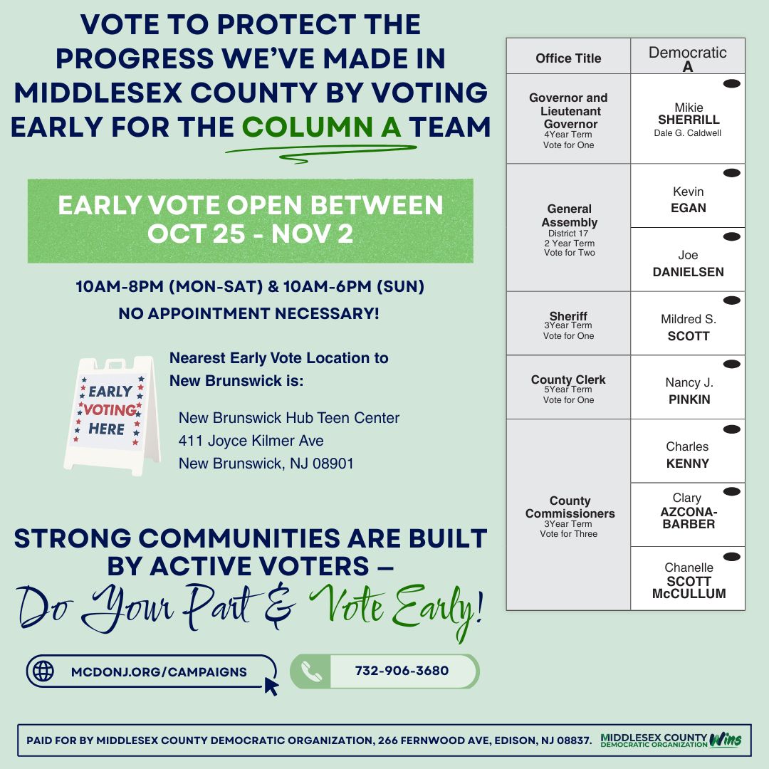 2025 Early Voting – New Brunswick