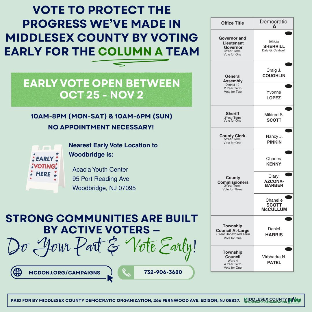 2025 Early Voting – Woodbridge W4